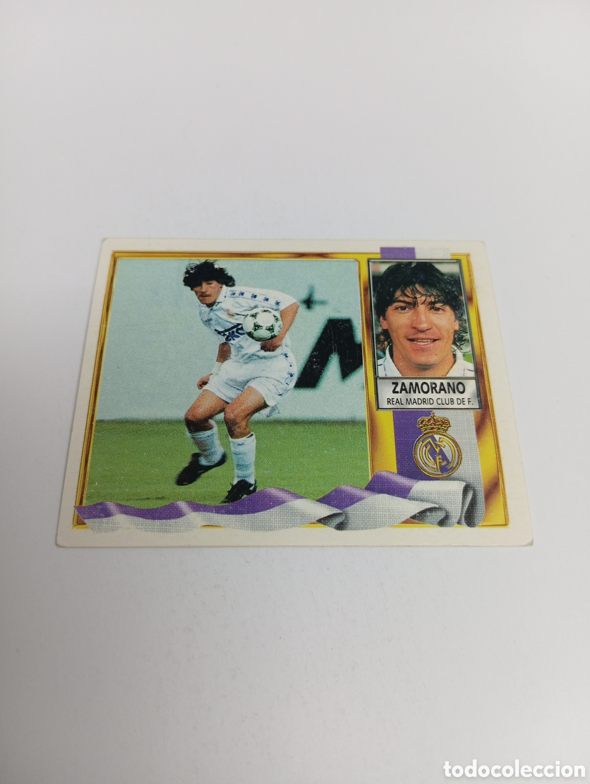 Cromos de F&uacute;tbol: ZAMORANO Real Madrid Liga Este 1995 1996 NUEVO SIN PEGAR PANINI 95 96