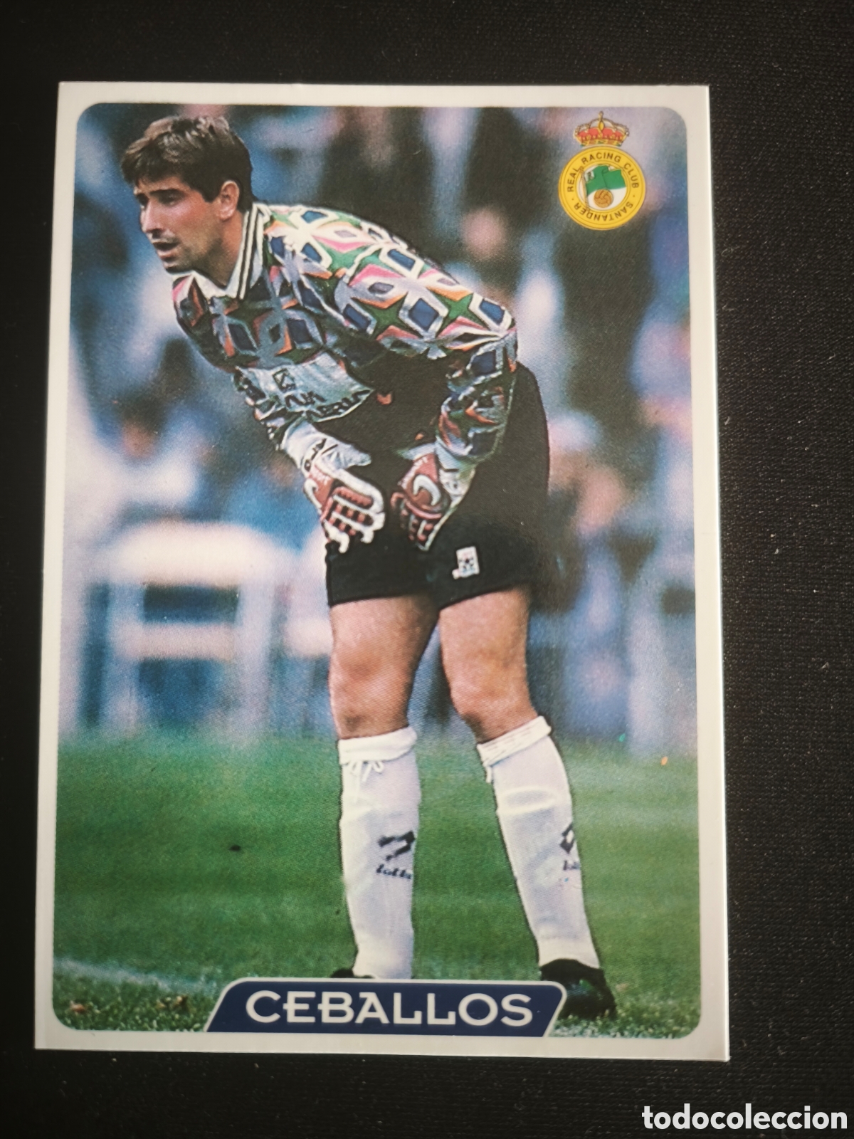 Cromos de F&uacute;tbol: 201 Ceballos Racing Santander LAS FICHAS DE LA LIGA MUNDICROMO 1995 1996 95 96
