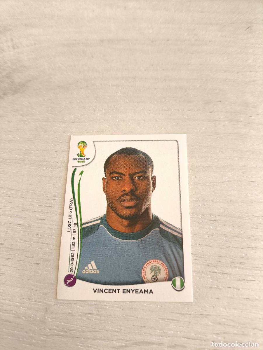 Fu&szlig;ball-Sticker: 471 Vincent Enyeama NIGERIA PANINI FIFA MUNDIAL WORLD CUP BRASIL 2014 NO LIGA ESTE
