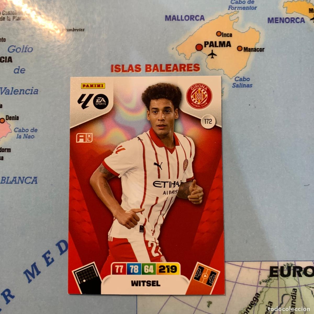 Cromos de Futebol: Witsel n&uacute;mero 172 del Girona cromo adrenalyn XL 25-26 2025-2026