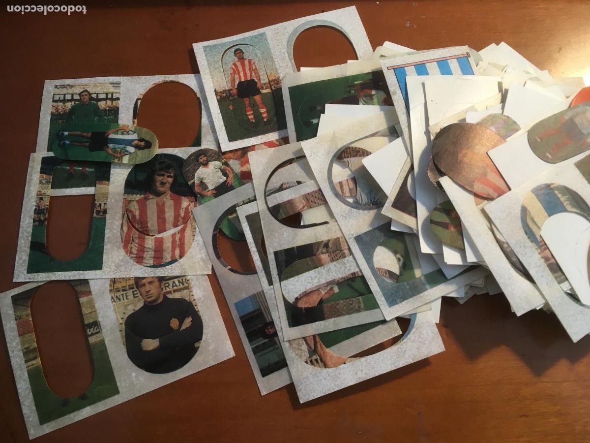 Fu&szlig;ball-Sticker: maga liga futbol 1975 1976 75 76 lote cromos variados