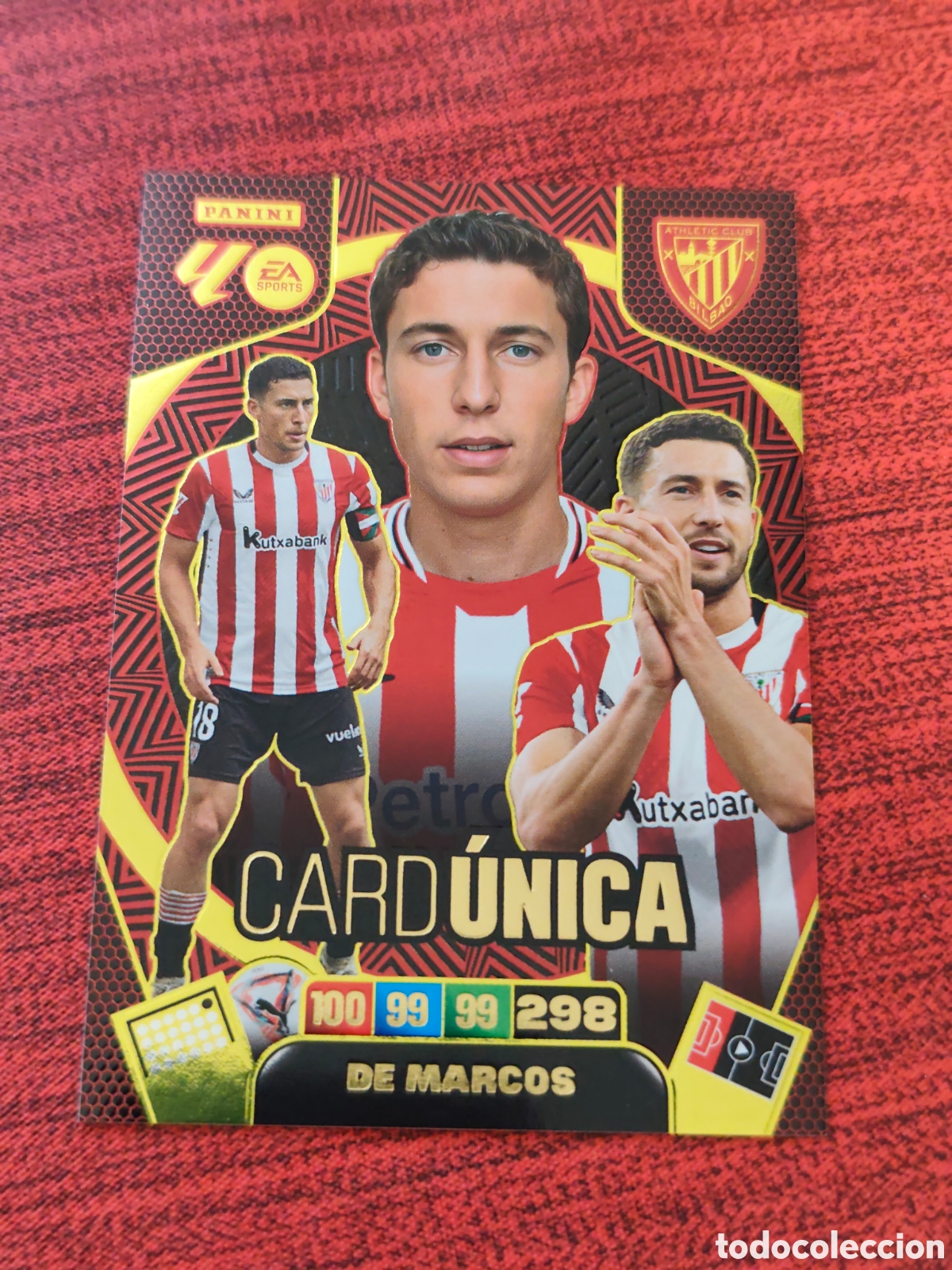 Cromos de F&uacute;tbol: CARD UNICA DE MARCOS ATHLETIC BILBAO ADRENALYN XL 25 26