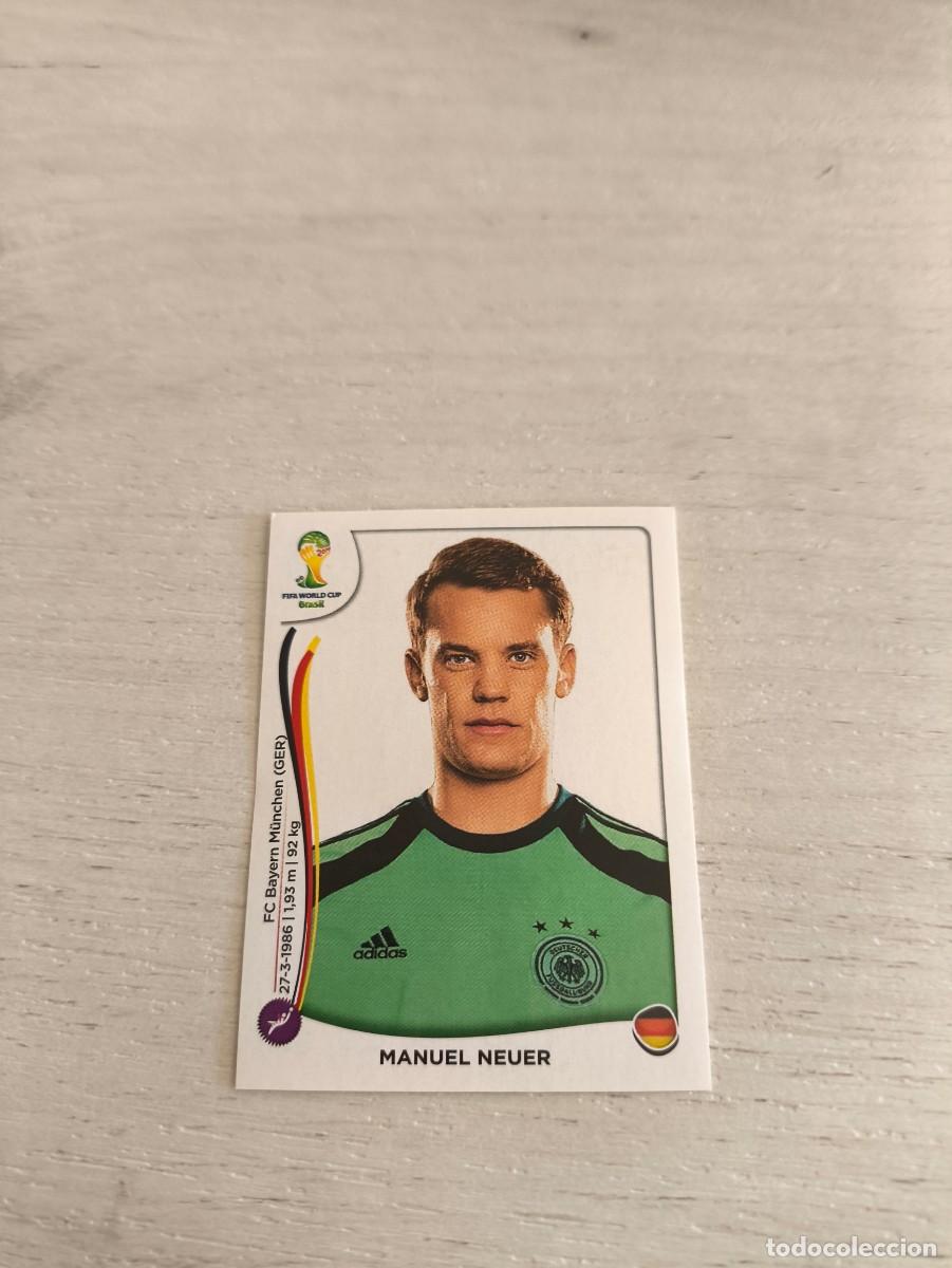 Cromos de F&uacute;tbol: 490 Manuel Neuer ALEMANIA PANINI FIFA MUNDIAL WORLD CUP BRASIL 2014 NO LIGA ESTE