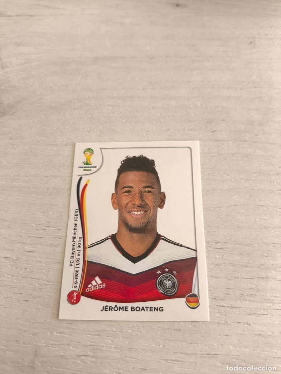 Cromos de F&uacute;tbol: 493 J&eacute;r&ocirc;me Boateng ALEMANIA PANINI FIFA MUNDIAL WORLD CUP BRASIL 2014 NO LIGA ESTE