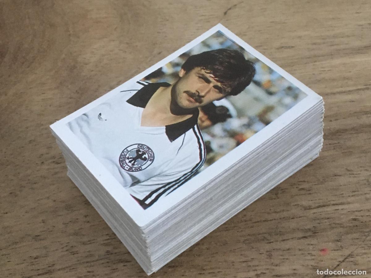 Fu&szlig;ball-Sticker: eurocopa 1984 editorial fans lote 72 cromos diferentes nunca pegados nuevos de sobre