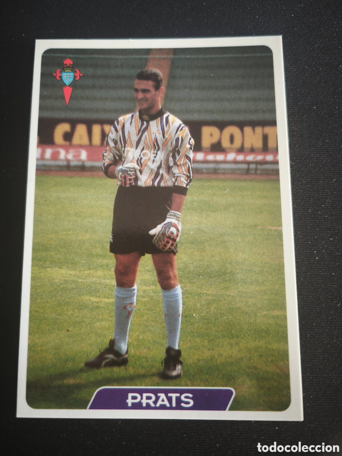 Cromos de F&uacute;tbol: 220 Prats Celta LAS FICHAS DE LA LIGA MUNDICROMO 1995 1996 95 96