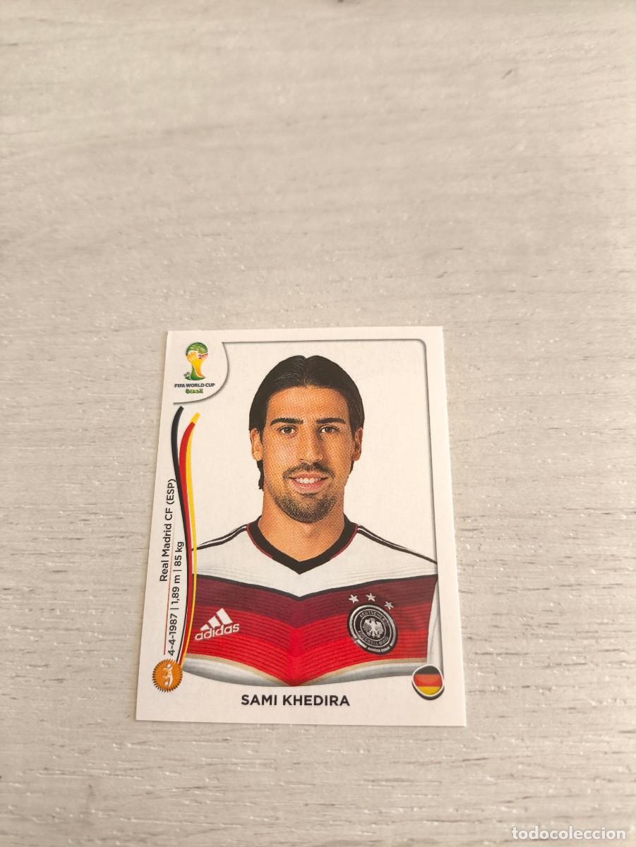 Cromos de F&uacute;tbol: 496 Sami Khedira ALEMANIA PANINI FIFA MUNDIAL WORLD CUP BRASIL 2014 NO LIGA ESTE