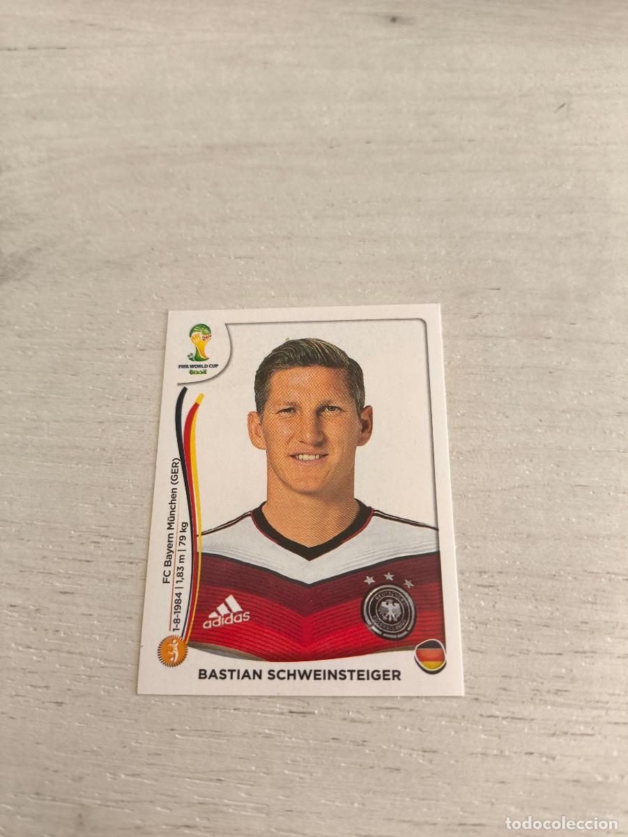 Cromos de F&uacute;tbol: 497 Bastian Schweinsteiger ALEMANIA PANINI FIFA MUNDIAL WORLD CUP BRASIL 2014 NO LIGA ESTE
