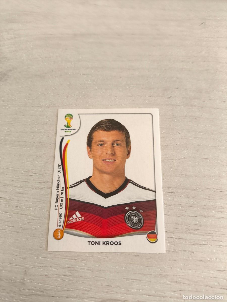 Cromos de F&uacute;tbol: 498 Toni Kroos ALEMANIA PANINI FIFA MUNDIAL WORLD CUP BRASIL 2014 NO LIGA ESTE