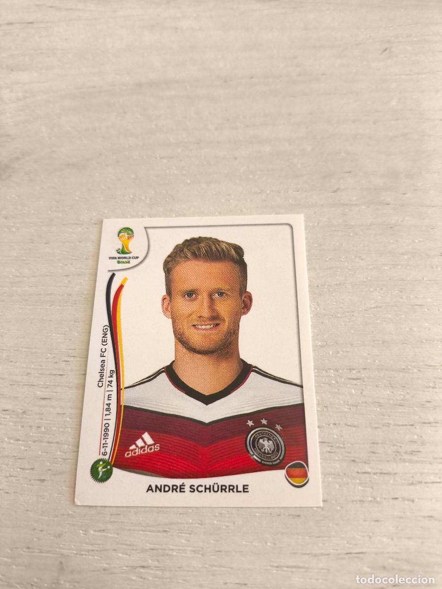Cromos de F&uacute;tbol: 503 Andr&eacute; Sch&uuml;rrle ALEMANIA PANINI FIFA MUNDIAL WORLD CUP BRASIL 2014 NO LIGA ESTE
