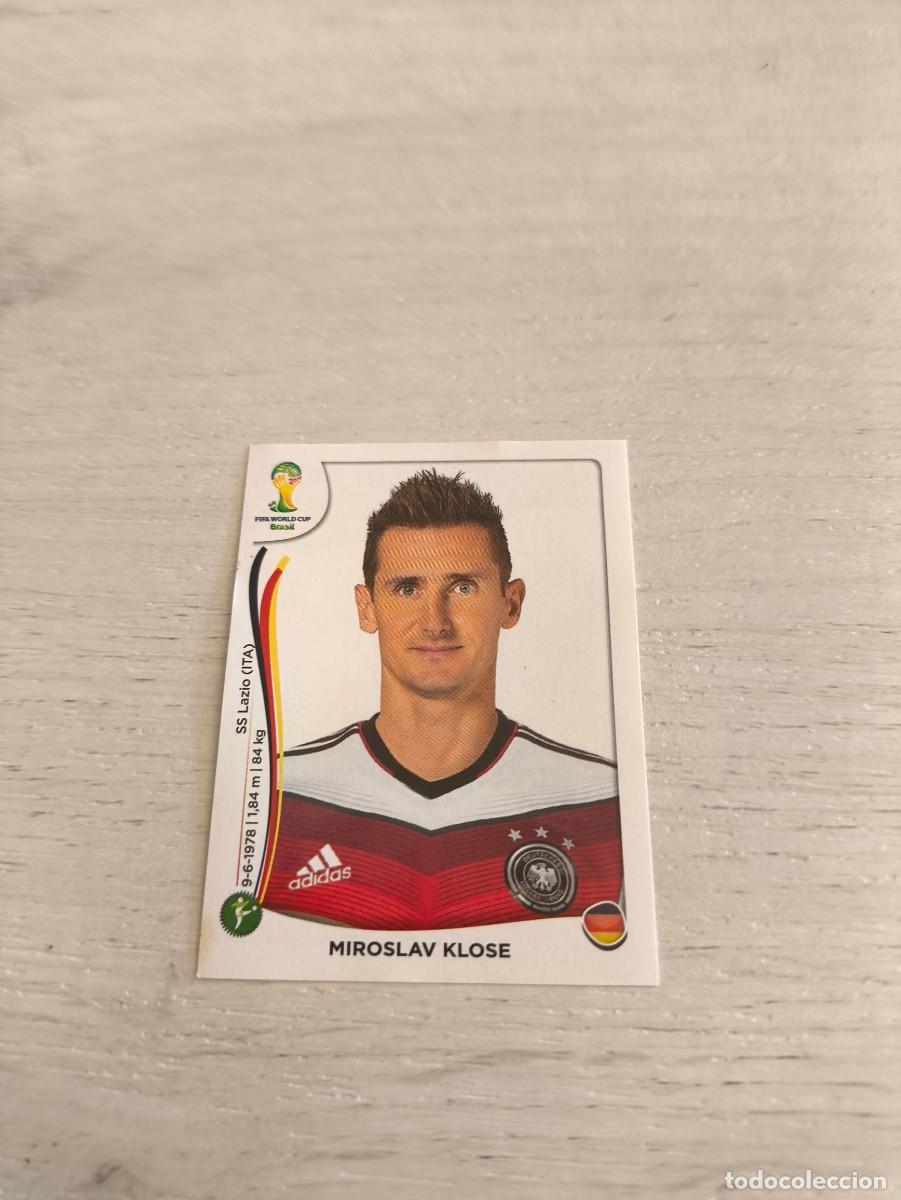 Cromos de F&uacute;tbol: 506 Miroslav Klose ALEMANIA PANINI FIFA MUNDIAL WORLD CUP BRASIL 2014 NO LIGA ESTE