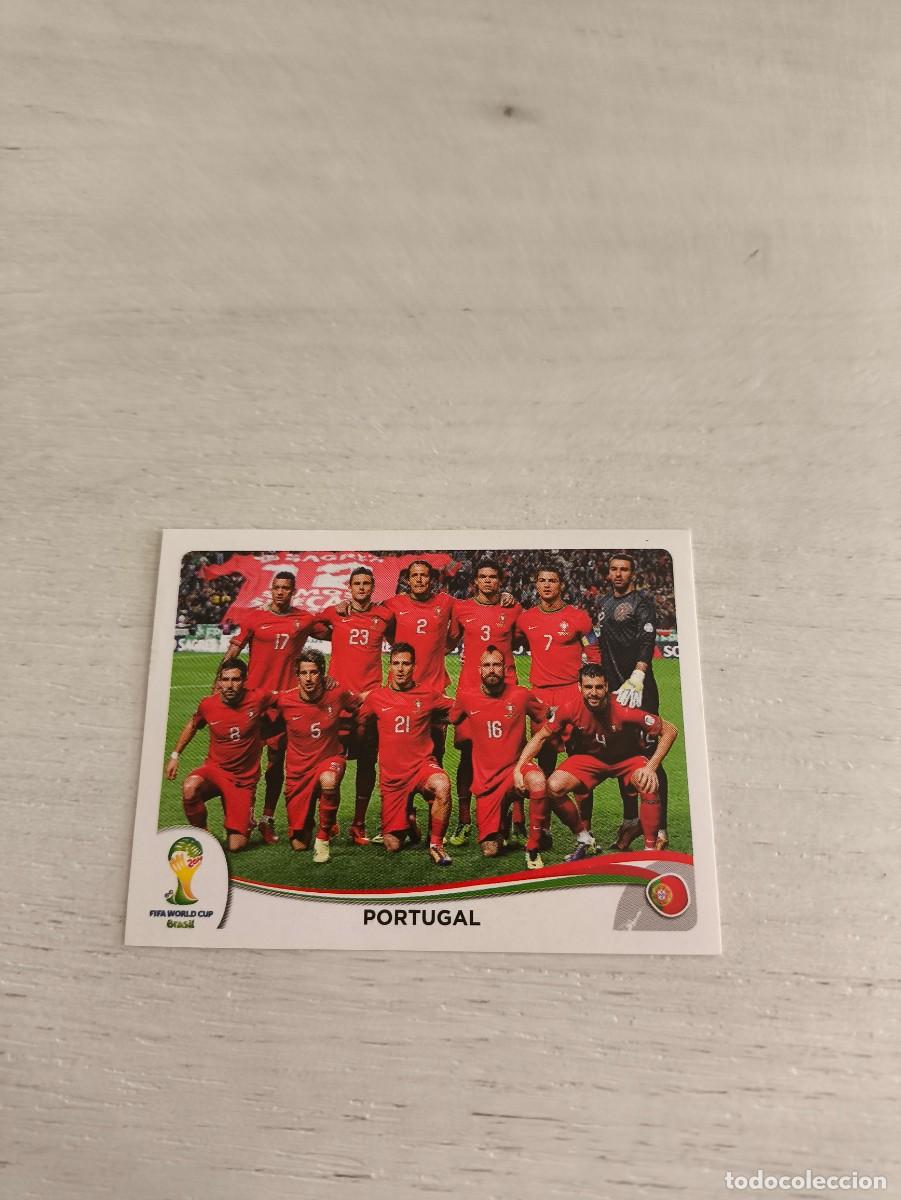 Cromos de F&uacute;tbol: 508 EQUIPO TEAM CRISTIANO RONALDO PORTUGAL PANINI FIFA MUNDIAL WORLD CUP BRASIL 2014 NO LIGA ESTE
