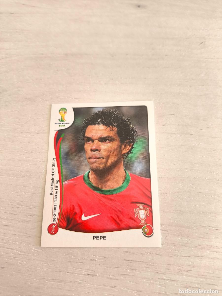 Cromos de F&uacute;tbol: 510 Pepe PORTUGAL PANINI FIFA MUNDIAL WORLD CUP BRASIL 2014 NO LIGA ESTE