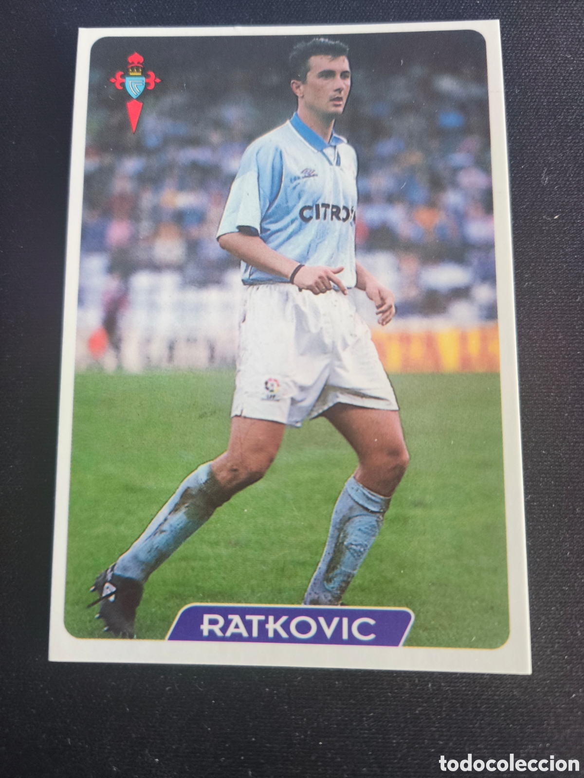 Cromos de F&uacute;tbol: 229 Ratkovic Celta LAS FICHAS DE LA LIGA MUNDICROMO 1995 1996 95 96