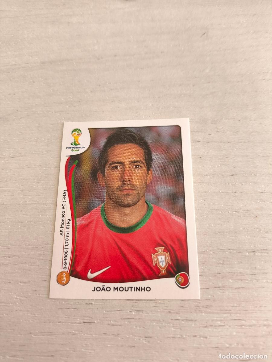 Cromos de F&uacute;tbol: 518 Jo&atilde;o Moutinho PORTUGAL PANINI FIFA MUNDIAL WORLD CUP BRASIL 2014 NO LIGA ESTE