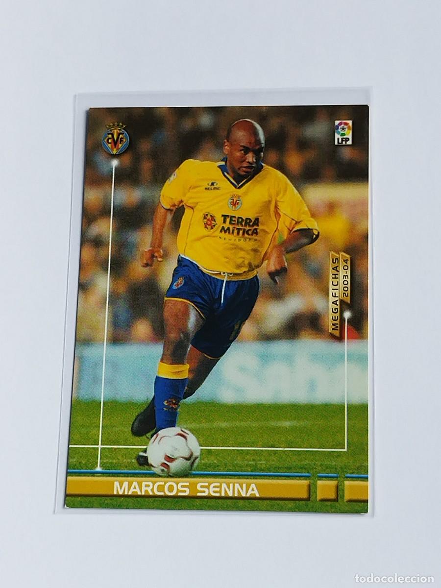 Cromos de F&uacute;tbol: MARCOS SENNA #336 VILLARREAL CF - PANINI MEGACRACKS LA LIGA 2003 2004 - MEGAFICHAS 03 04 CROMO