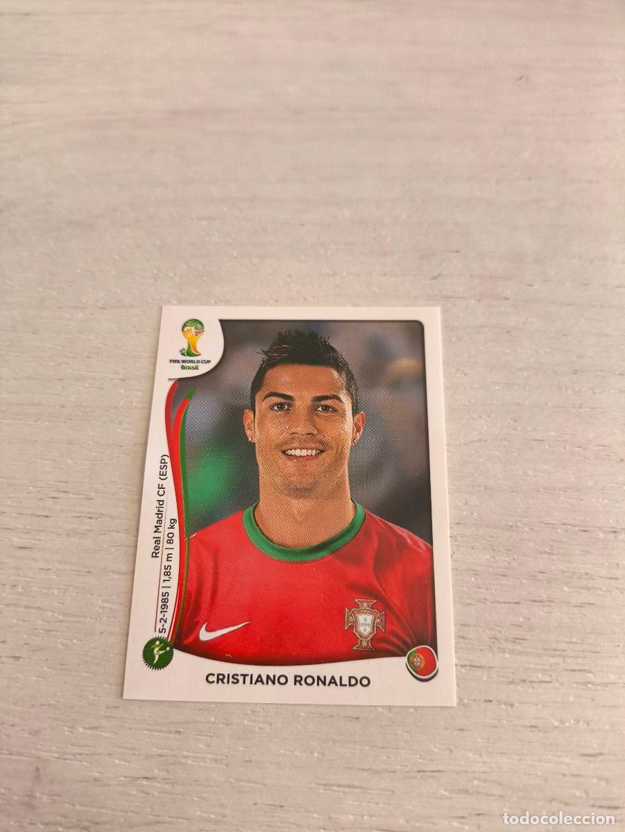Cromos de F&uacute;tbol: 523 Cristiano Ronaldo PORTUGAL PANINI FIFA MUNDIAL WORLD CUP BRASIL 2014 NO LIGA ESTE