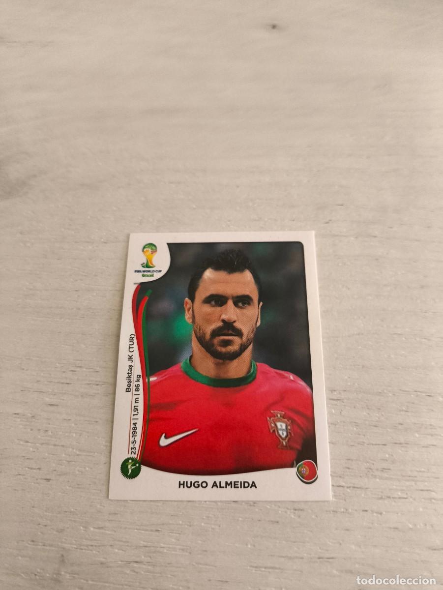 Cromos de F&uacute;tbol: 525 Hugo Almeida PORTUGAL PANINI FIFA MUNDIAL WORLD CUP BRASIL 2014 NO LIGA ESTE