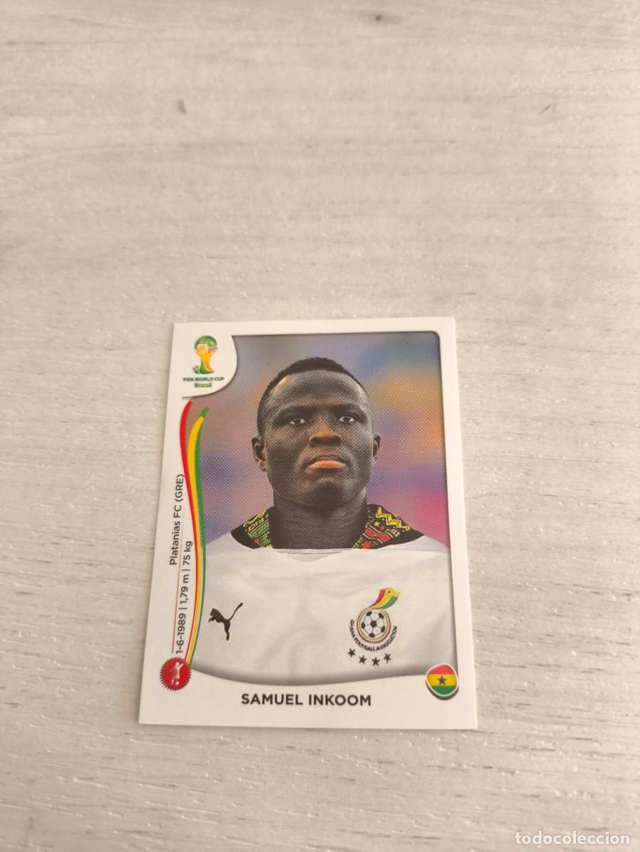 Cromos de F&uacute;tbol: 529 Samuel Inkoom GHANA PANINI FIFA MUNDIAL WORLD CUP BRASIL 2014 NO LIGA ESTE