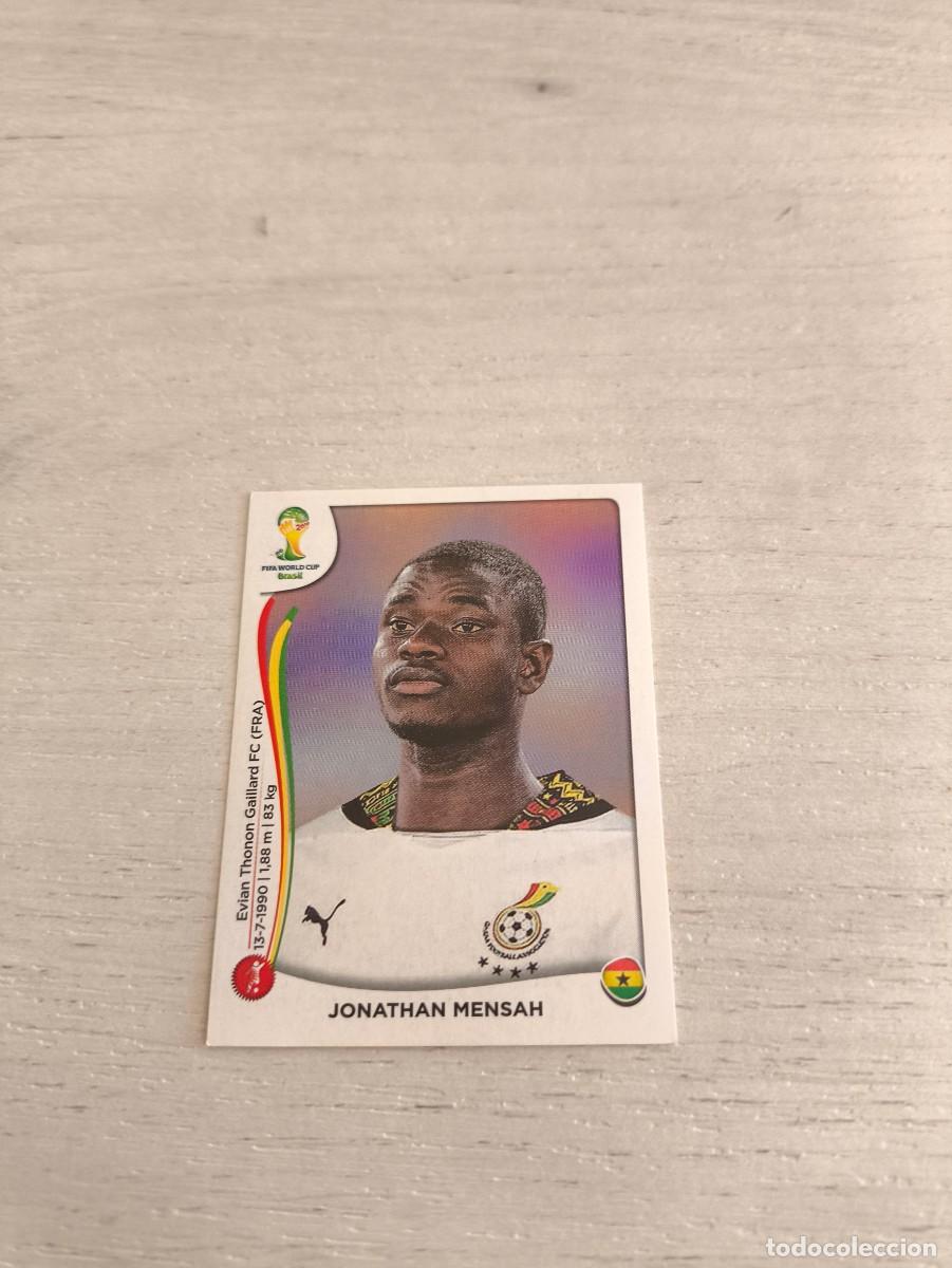 Cromos de F&uacute;tbol: 530 Jonathan Mensah GHANA PANINI FIFA MUNDIAL WORLD CUP BRASIL 2014 NO LIGA ESTE