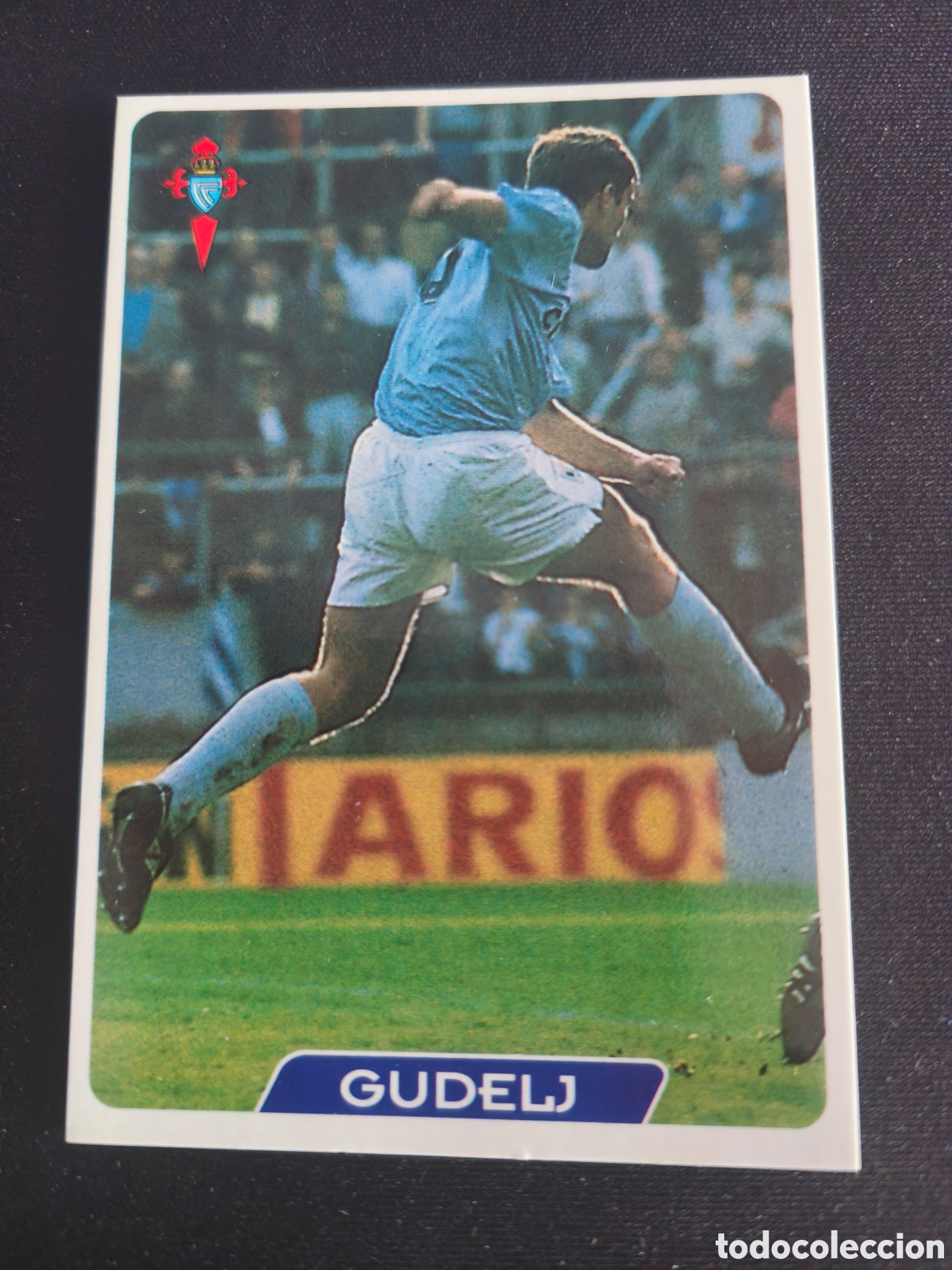 Cromos de F&uacute;tbol: 230 Gudelj Celta LAS FICHAS DE LA LIGA MUNDICROMO 1995 1996 95 96