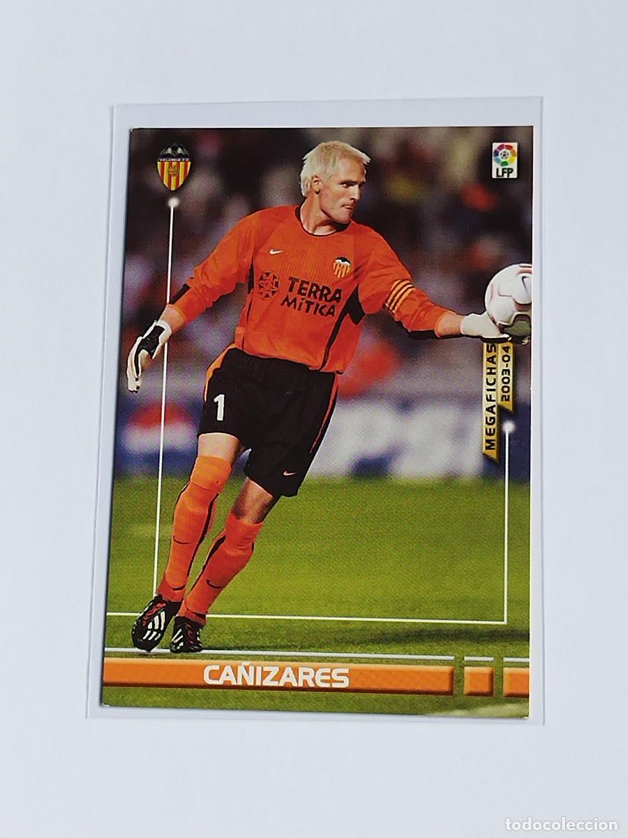 Cromos de F&uacute;tbol: CA&Ntilde;IZARES #290 VALENCIA CF - PANINI MEGACRACKS LA LIGA 2003 2004 - MEGAFICHAS 03 04 CROMO