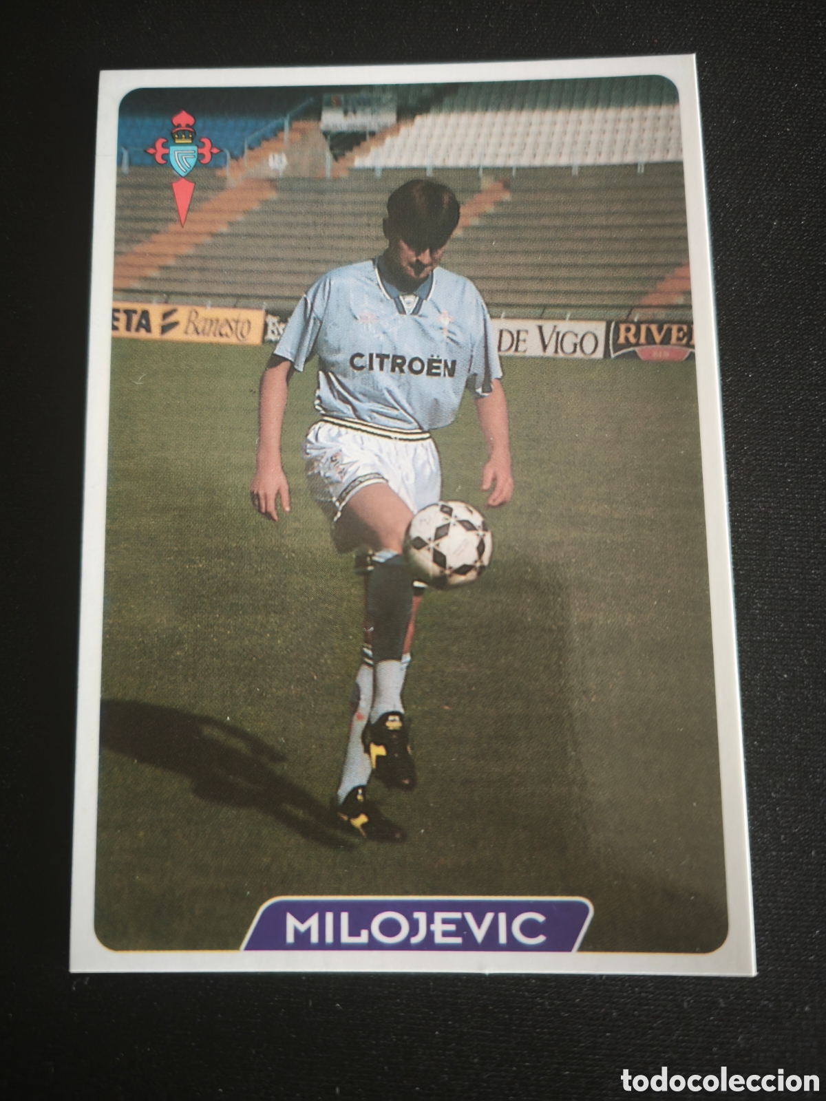 Cartes &agrave; collectionner de Football: 232 Milojevic Celta LAS FICHAS DE LA LIGA MUNDICROMO 1995 1996 95 96
