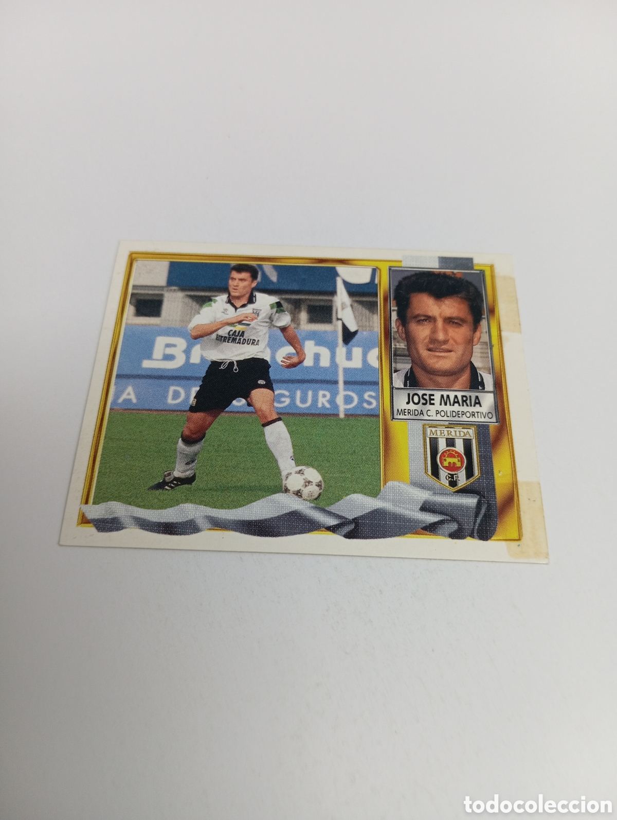 Cartes &agrave; collectionner de Football: JOSE MARIA M&eacute;rida Liga Este 1995 1996 NUEVO SIN PEGAR PANINI 95 96