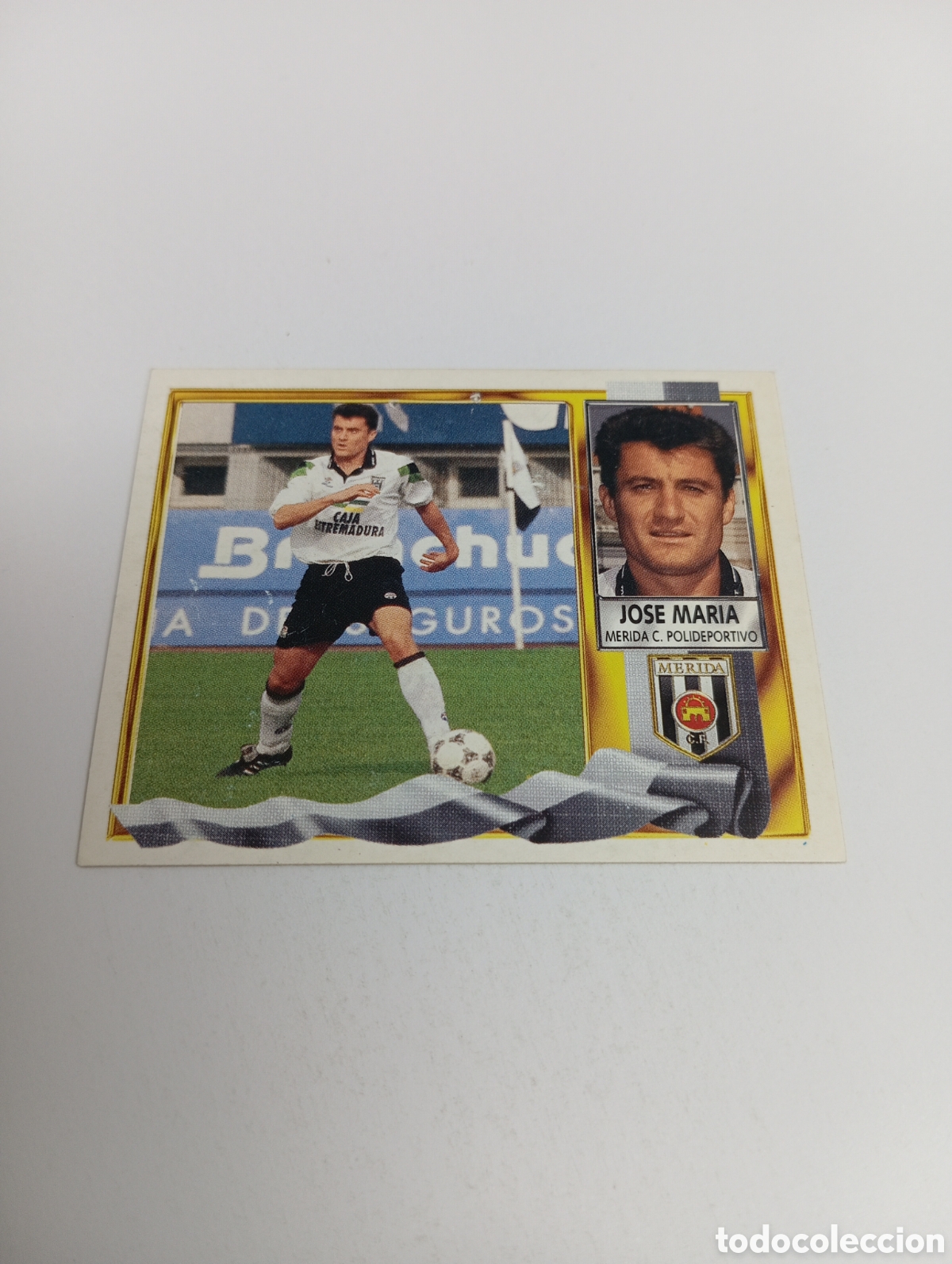 Cromos de F&uacute;tbol: JOSE MARIA M&eacute;rida Liga Este 1995 1996 NUEVO SIN PEGAR PANINI 95 96