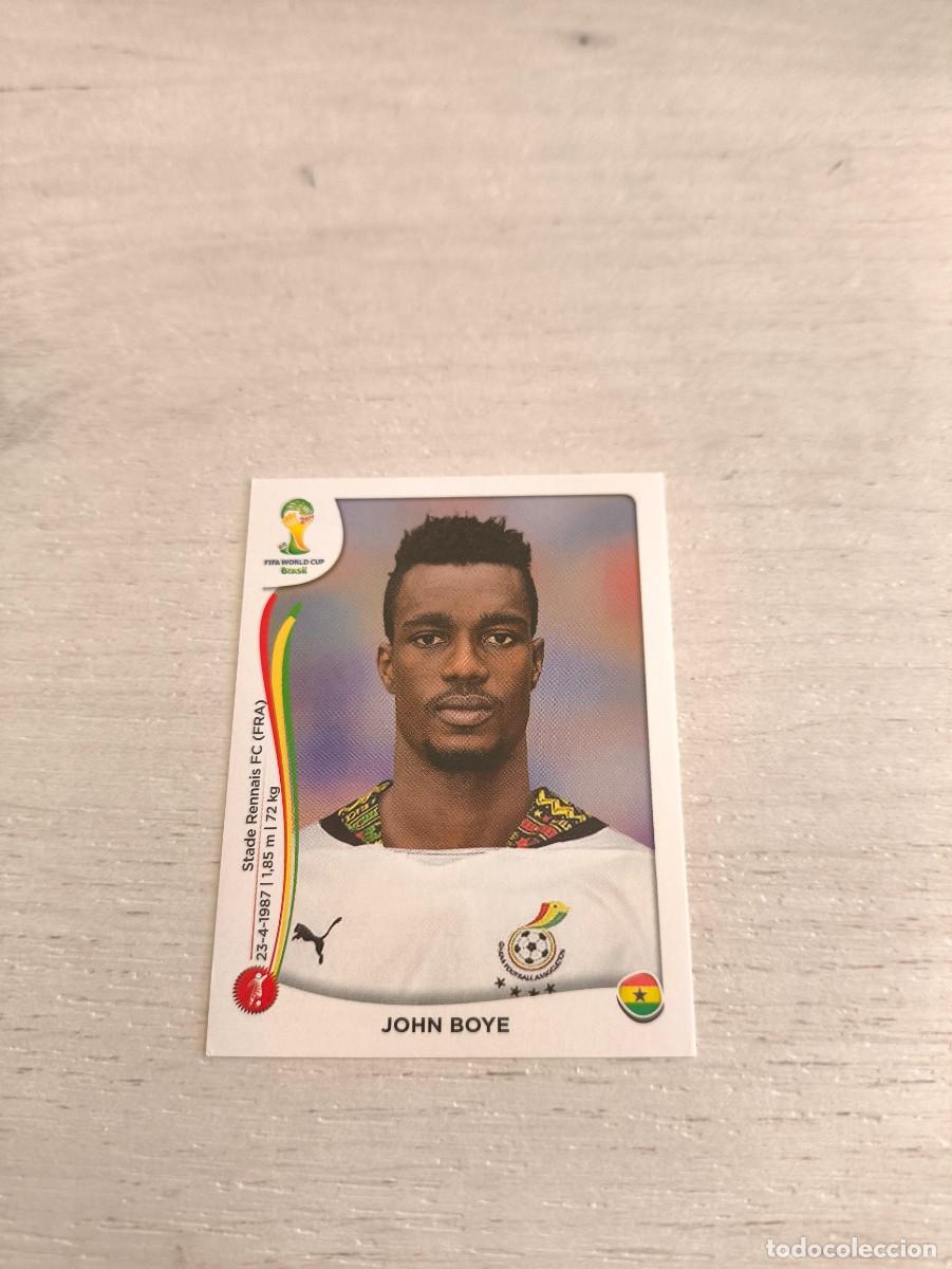 Cromos de F&uacute;tbol: 533 John Boye GHANA PANINI FIFA MUNDIAL WORLD CUP BRASIL 2014 NO LIGA ESTE