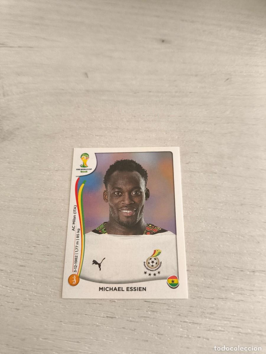 Cromos de F&uacute;tbol: 534 Michael Essien GHANA PANINI FIFA MUNDIAL WORLD CUP BRASIL 2014 NO LIGA ESTE