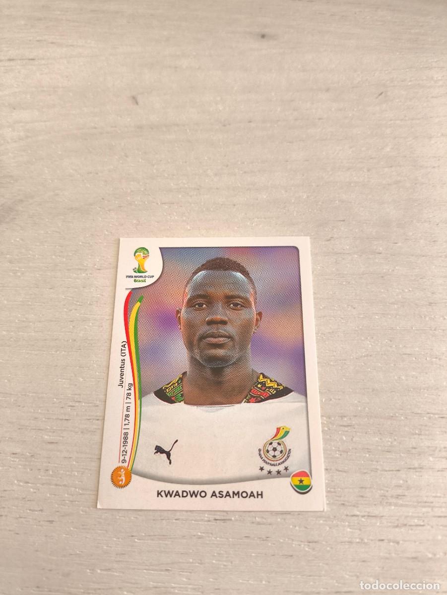 Cromos de F&uacute;tbol: 536 Kwadwo Asamoah GHANA PANINI FIFA MUNDIAL WORLD CUP BRASIL 2014 NO LIGA ESTE