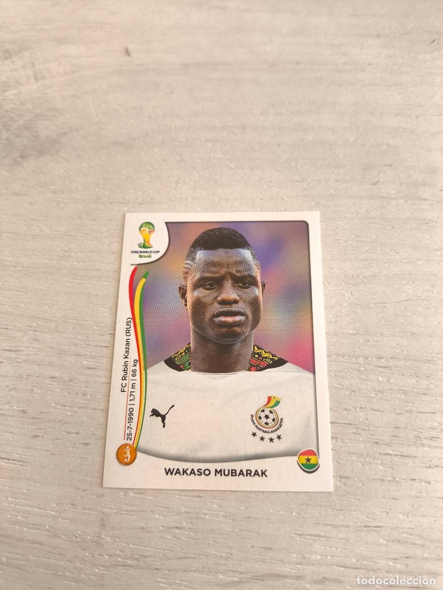 Cromos de F&uacute;tbol: 538 Wakaso Mubarak GHANA PANINI FIFA MUNDIAL WORLD CUP BRASIL 2014 NO LIGA ESTE