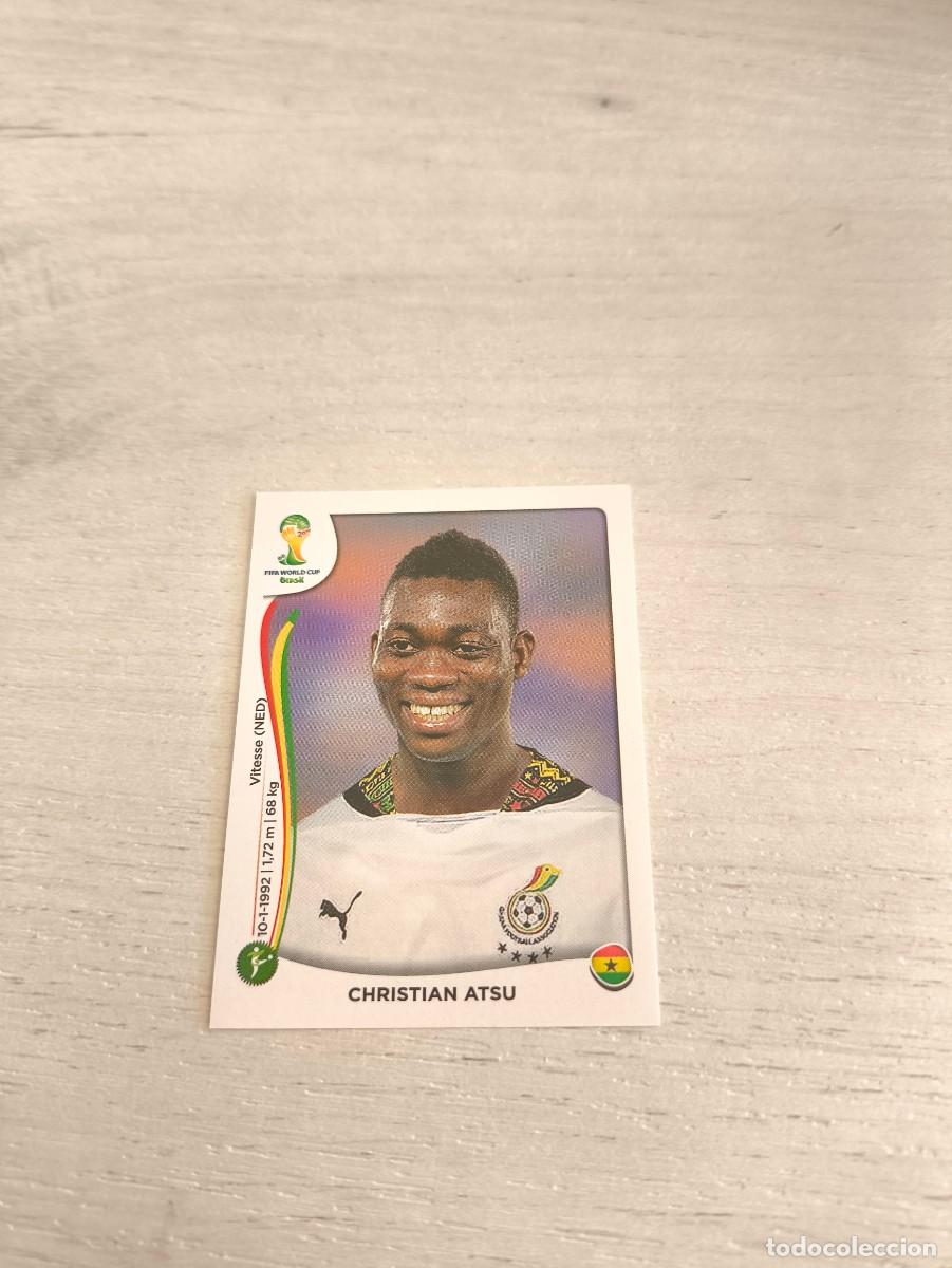 Cromos de F&uacute;tbol: 541 Christian Atsu GHANA PANINI FIFA MUNDIAL WORLD CUP BRASIL 2014 NO LIGA ESTE