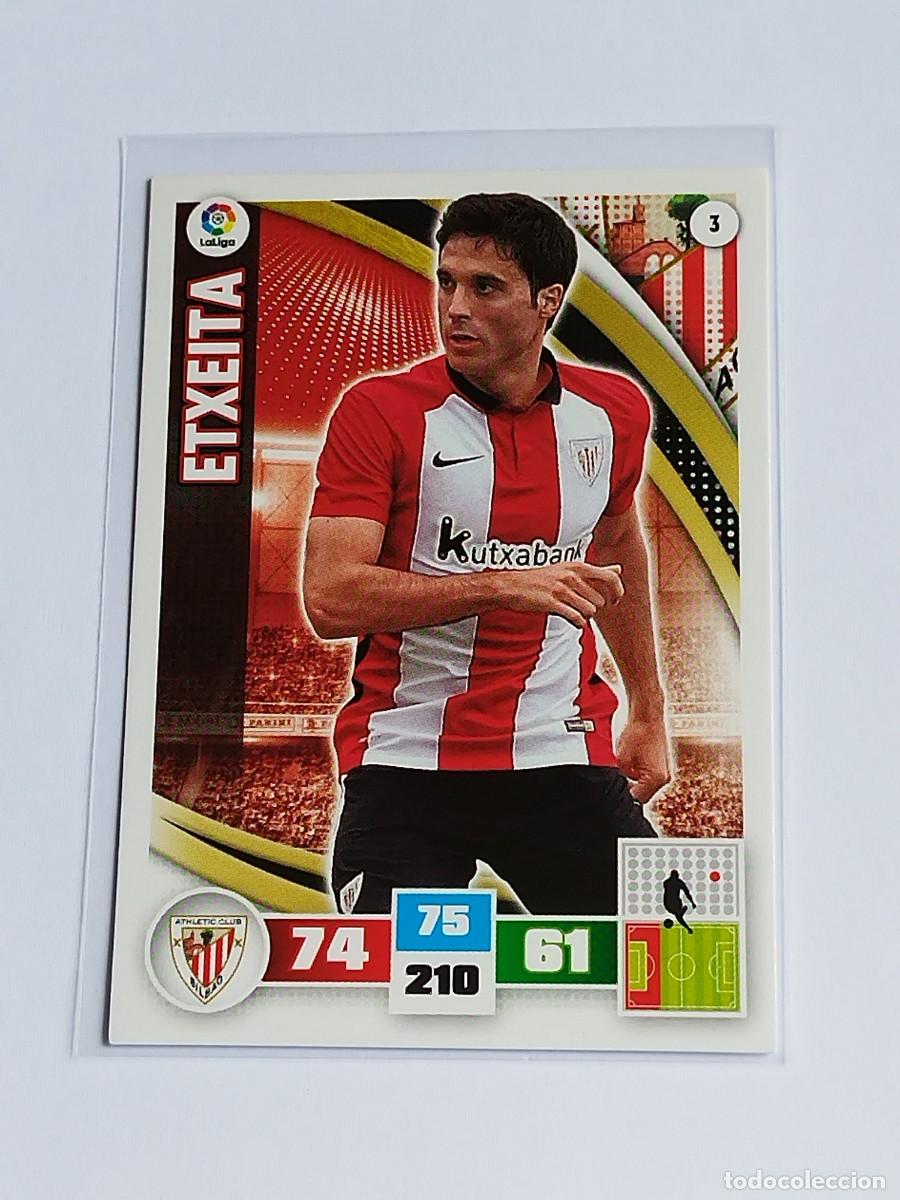 Cromos de F&uacute;tbol: ETXEITA #3 ATHLETIC CLUB - ADRENALYN XL LA LIGA BBVA 2015 2016 - PANINI 15 16 CROMO FUTBOL