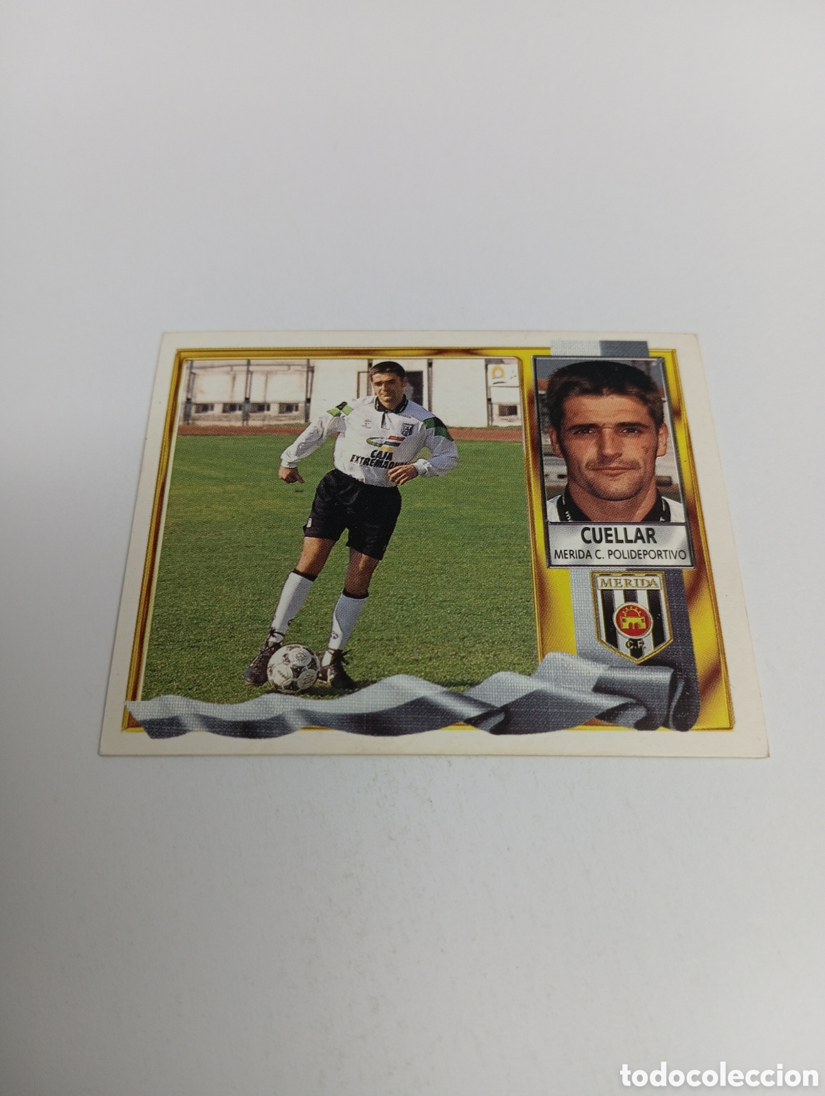 Cromos de F&uacute;tbol: CUELLAR M&eacute;rida Liga Este 1995 1996 NUEVO SIN PEGAR PANINI 95 96