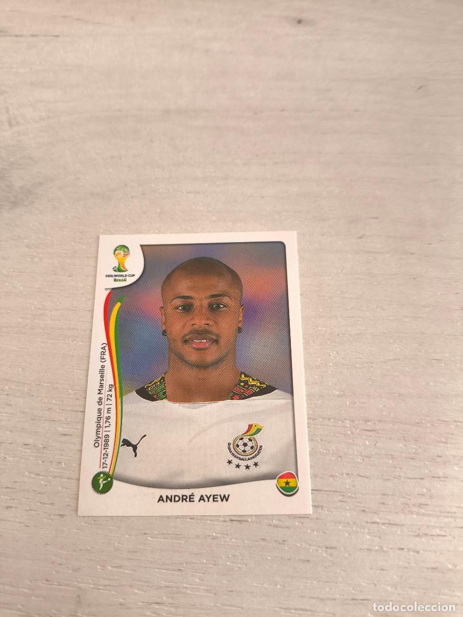 Cromos de F&uacute;tbol: 542 Andr&eacute; Ayew GHANA PANINI FIFA MUNDIAL WORLD CUP BRASIL 2014 NO LIGA ESTE