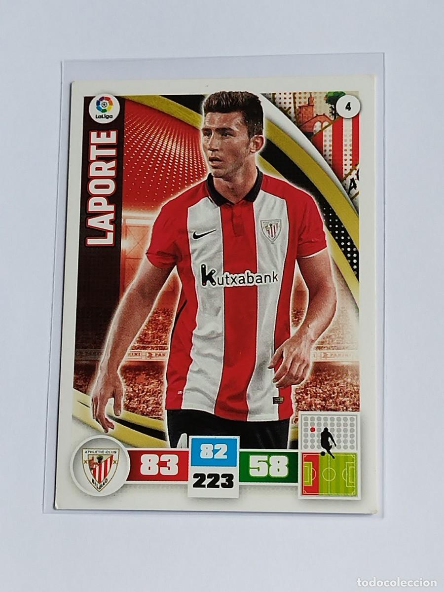 Cromos de F&uacute;tbol: LAPORTE #4 ATHLETIC CLUB - ADRENALYN XL LA LIGA BBVA 2015 2016 - PANINI 15 16 CROMO FUTBOL