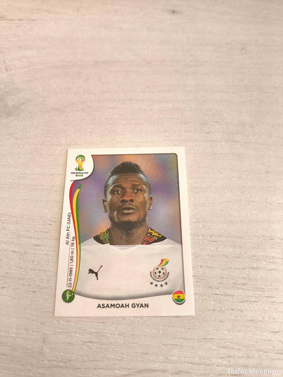 Cromos de F&uacute;tbol: 544 Asamoah Gyan GHANA PANINI FIFA MUNDIAL WORLD CUP BRASIL 2014 NO LIGA ESTE