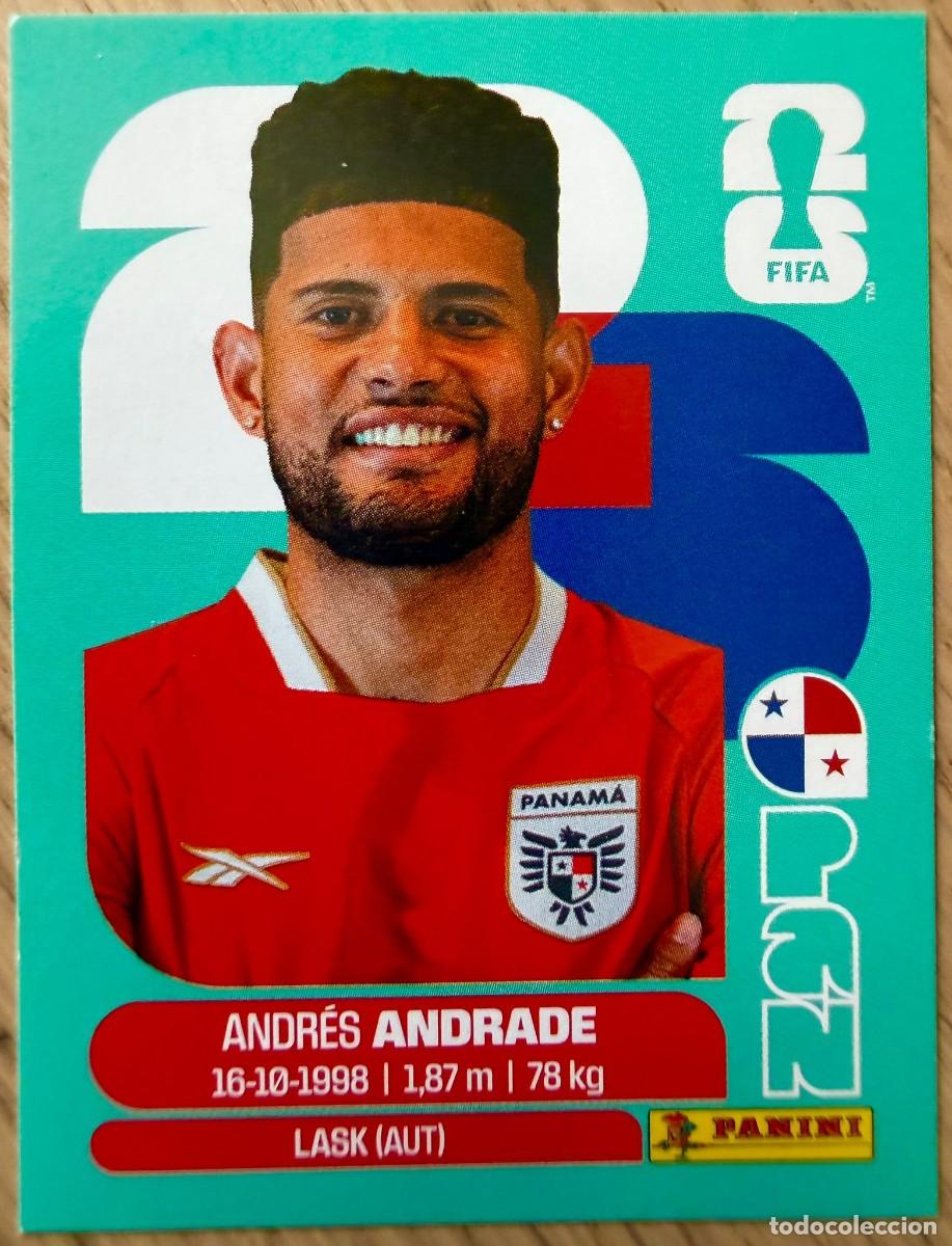 Cromos de F&uacute;tbol: PAN5 PAN 5 ANDRADE PANAMA MUNDIAL FIFA WORLD CUP 2026 26 STICKER CROMO PANINI SIN PEGAR