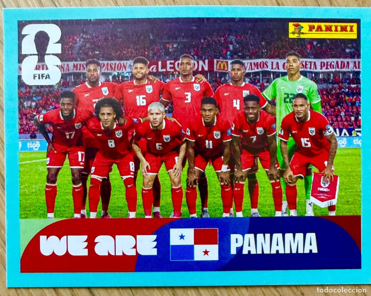 Football Stickers: PAN13 PAN 13 PLANTILLA PANAMA MUNDIAL FIFA WORLD CUP 2026 26 STICKER CROMO PANINI SIN PEGAR