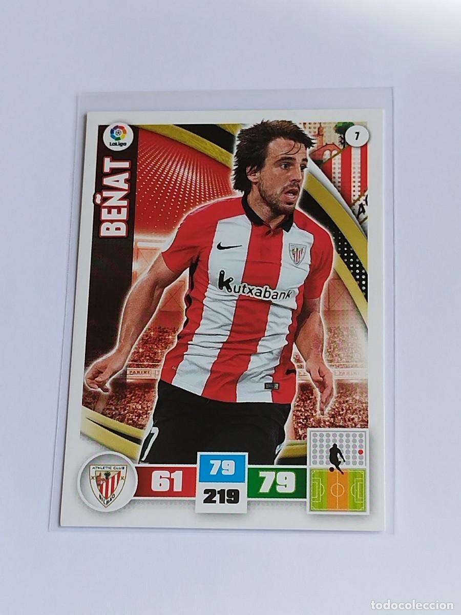 Football Stickers: BE&Ntilde;AT #7 ATHLETIC CLUB - ADRENALYN XL LA LIGA BBVA 2015 2016 - PANINI 15 16 CROMO FUTBOL