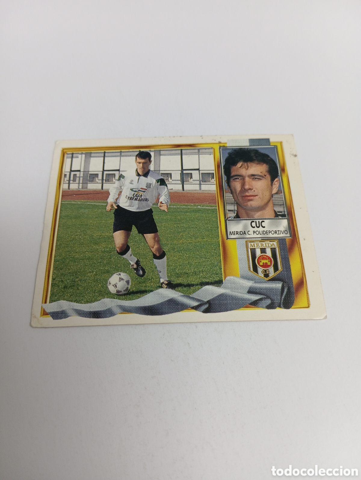 Cromos de F&uacute;tbol: CUC BAJA M&eacute;rida Liga Este 1995 1996 NUEVO SIN PEGAR PANINI 95 96
