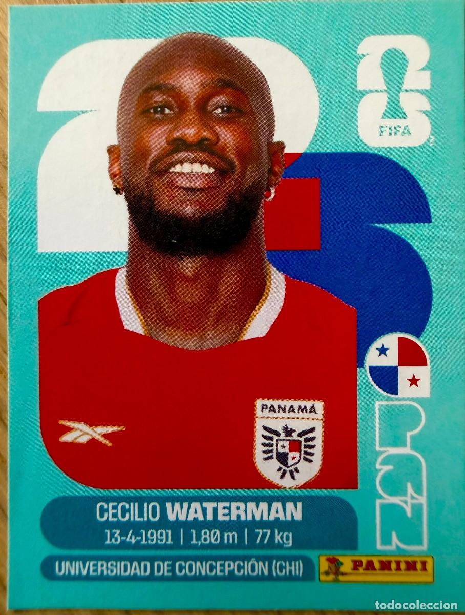 Cromos de F&uacute;tbol: PAN18 PAN 18 WATERMAN PANAMA MUNDIAL FIFA WORLD CUP 2026 26 STICKER CROMO PANINI SIN PEGAR