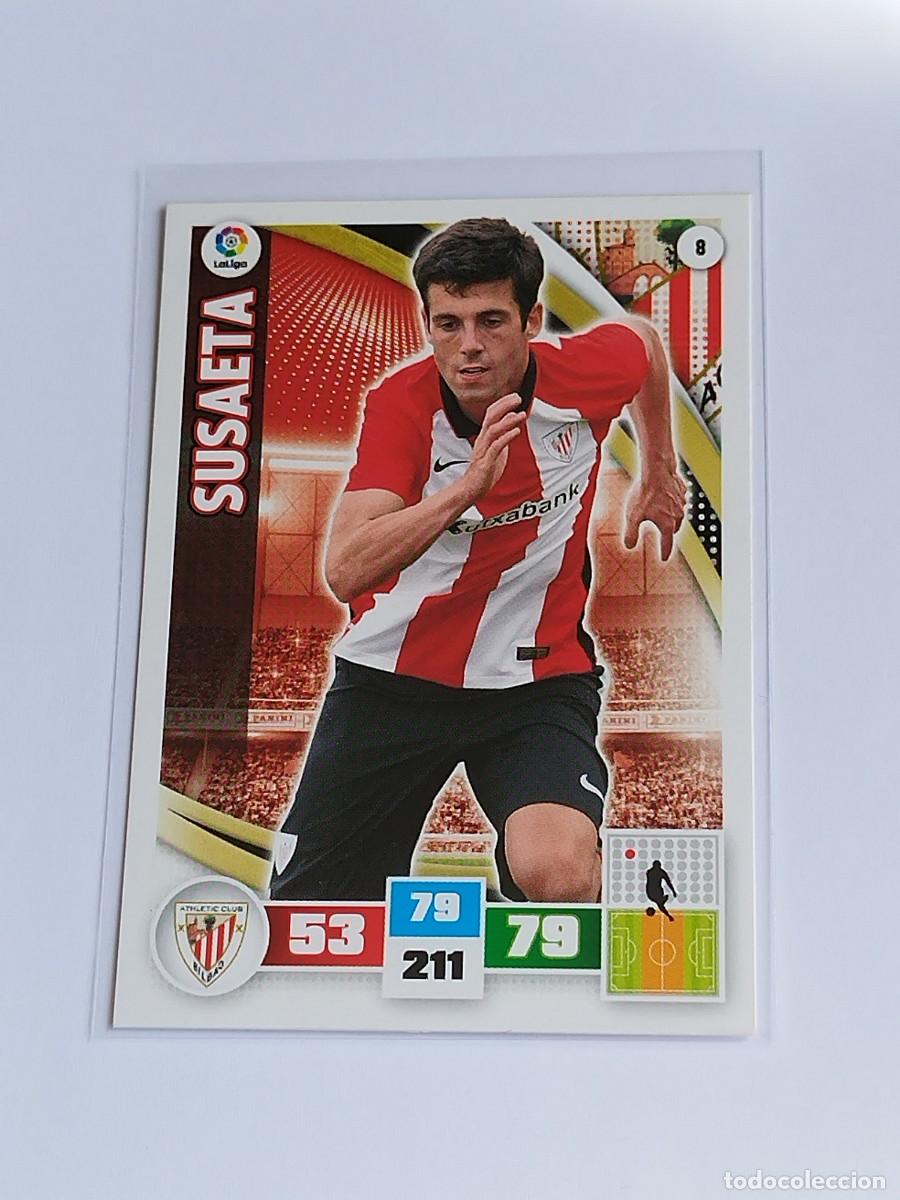 Cromos de F&uacute;tbol: SUSAETA #8 ATHLETIC CLUB - ADRENALYN XL LA LIGA BBVA 2015 2016 - PANINI 15 16 CROMO FUTBOL