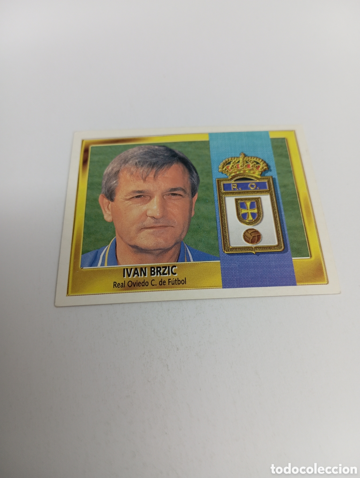 Cromos de F&uacute;tbol: IVAN BRZIC Oviedo Liga Este 1995 1996 NUEVO SIN PEGAR PANINI 95 96