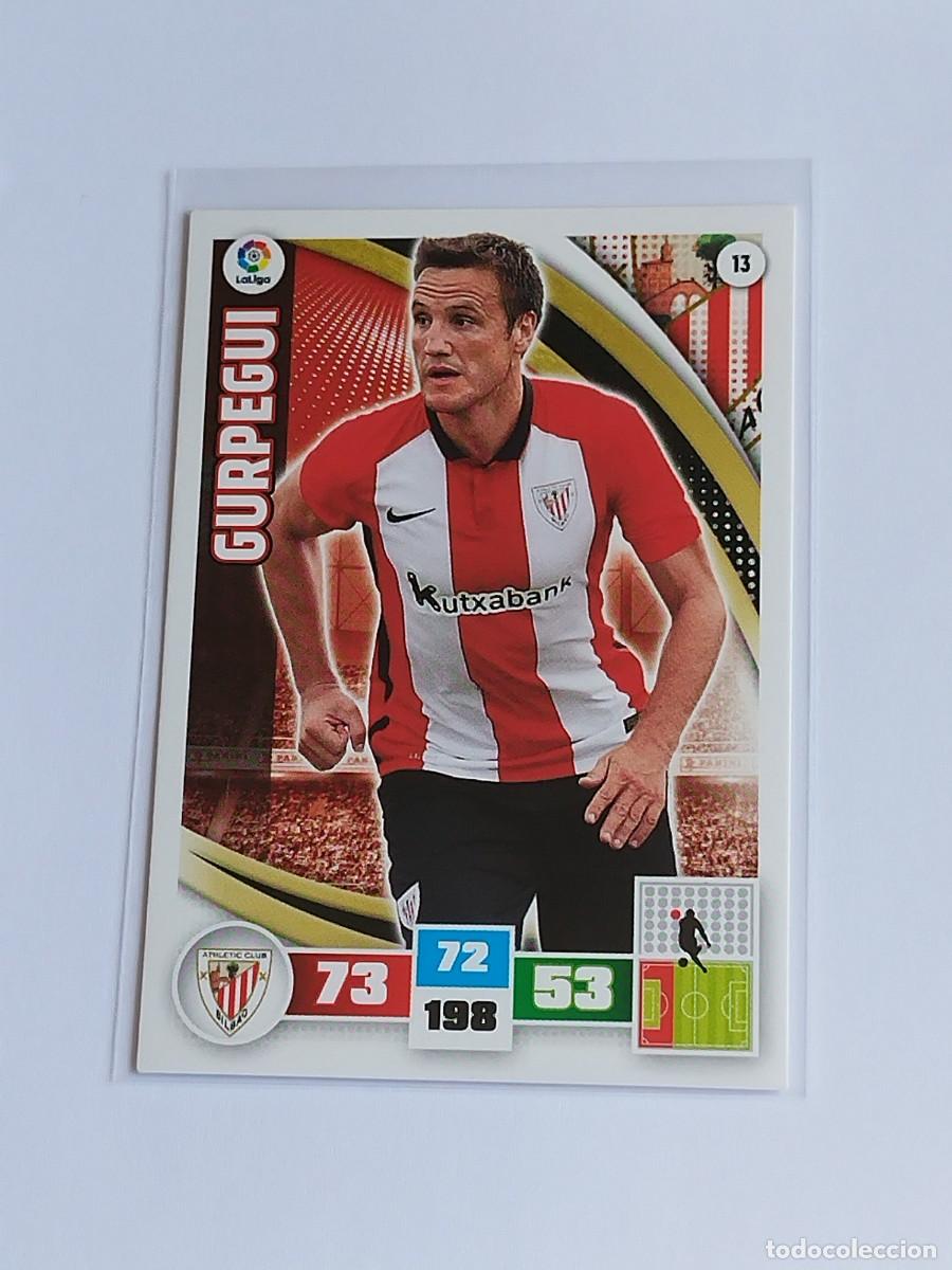 Cromos de F&uacute;tbol: GURPEGUI #13 ATHLETIC CLUB - ADRENALYN XL LA LIGA BBVA 2015 2016 - PANINI 15 16 CROMO FUTBOL
