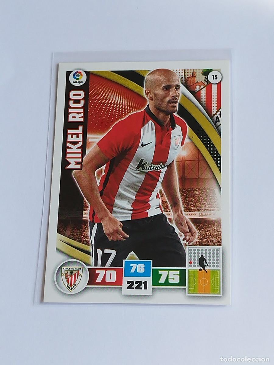 Cromos de F&uacute;tbol: MIKEL RICO #15 ATHLETIC CLUB - ADRENALYN XL LA LIGA BBVA 2015 2016 - PANINI 15 16 CROMO FUTBOL