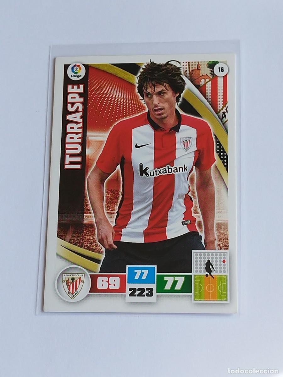 Cromos de F&uacute;tbol: ITURRASPE #16 ATHLETIC CLUB - ADRENALYN XL LA LIGA BBVA 2015 2016 - PANINI 15 16 CROMO FUTBOL