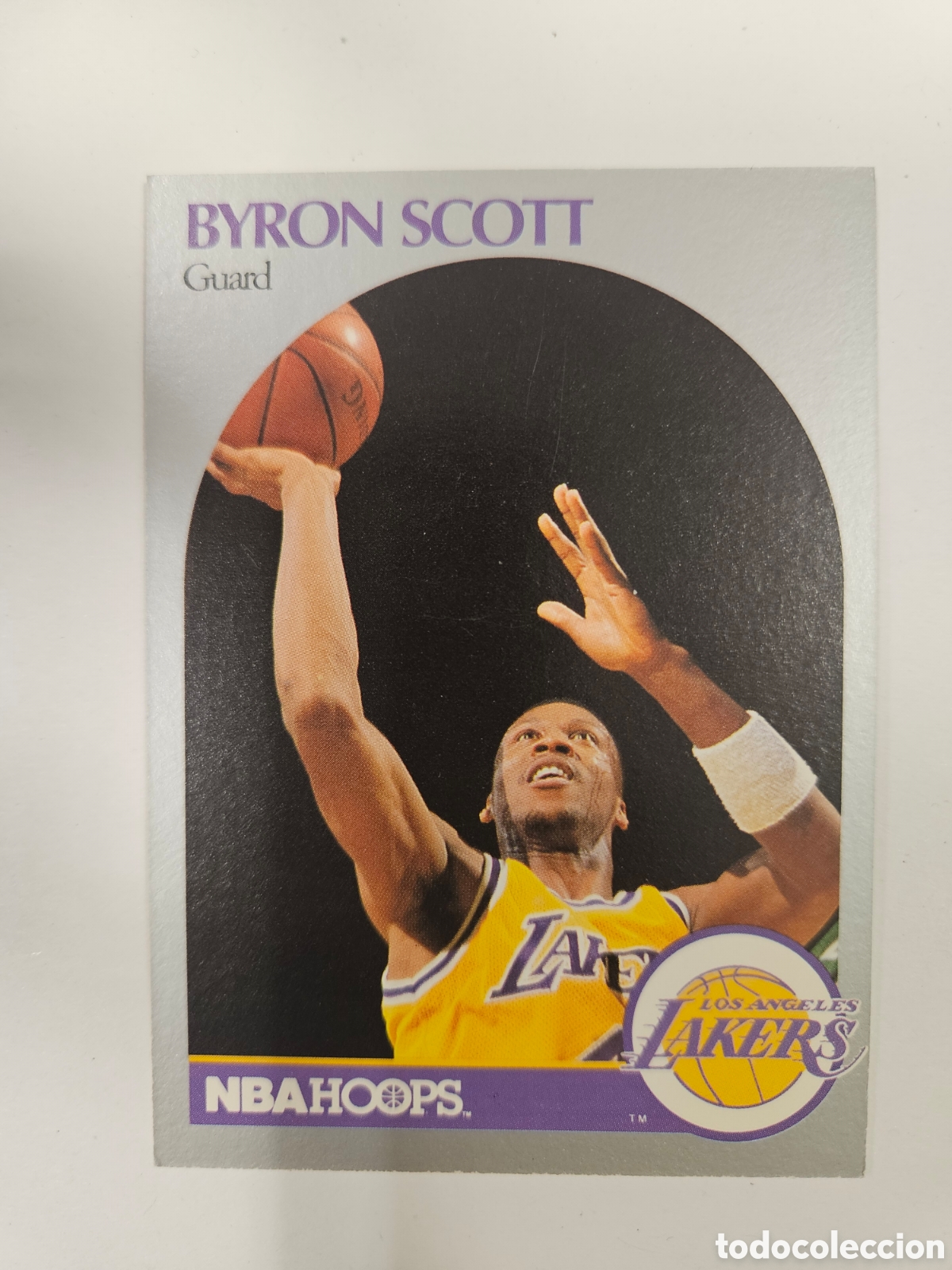 Cromos de F&uacute;tbol: 159 NBA HOOPS 90-91 BYRON SCOTT - LOS ANGELES LAKERS -- 1990 - 1991 TRADING CARD FICHAS